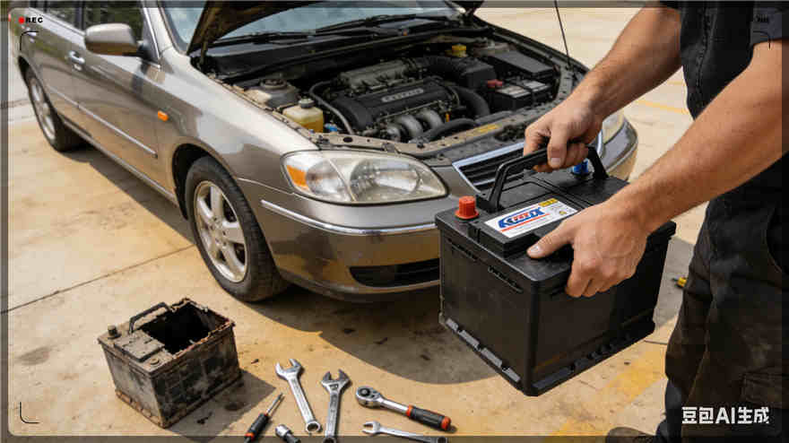 扎鲁特旗汽车换电瓶电话【案例】